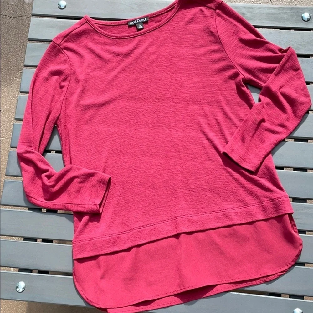 J. Crew top Mercantile long sleeved shirt
